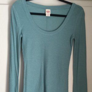 MOSSIMO Scoop Neck Henley ON SALE